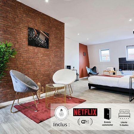 Ng Suitehome - Lille I Roubaix Centre I Grand Place - Balneo - Netflix - Wifi Kültér fotó