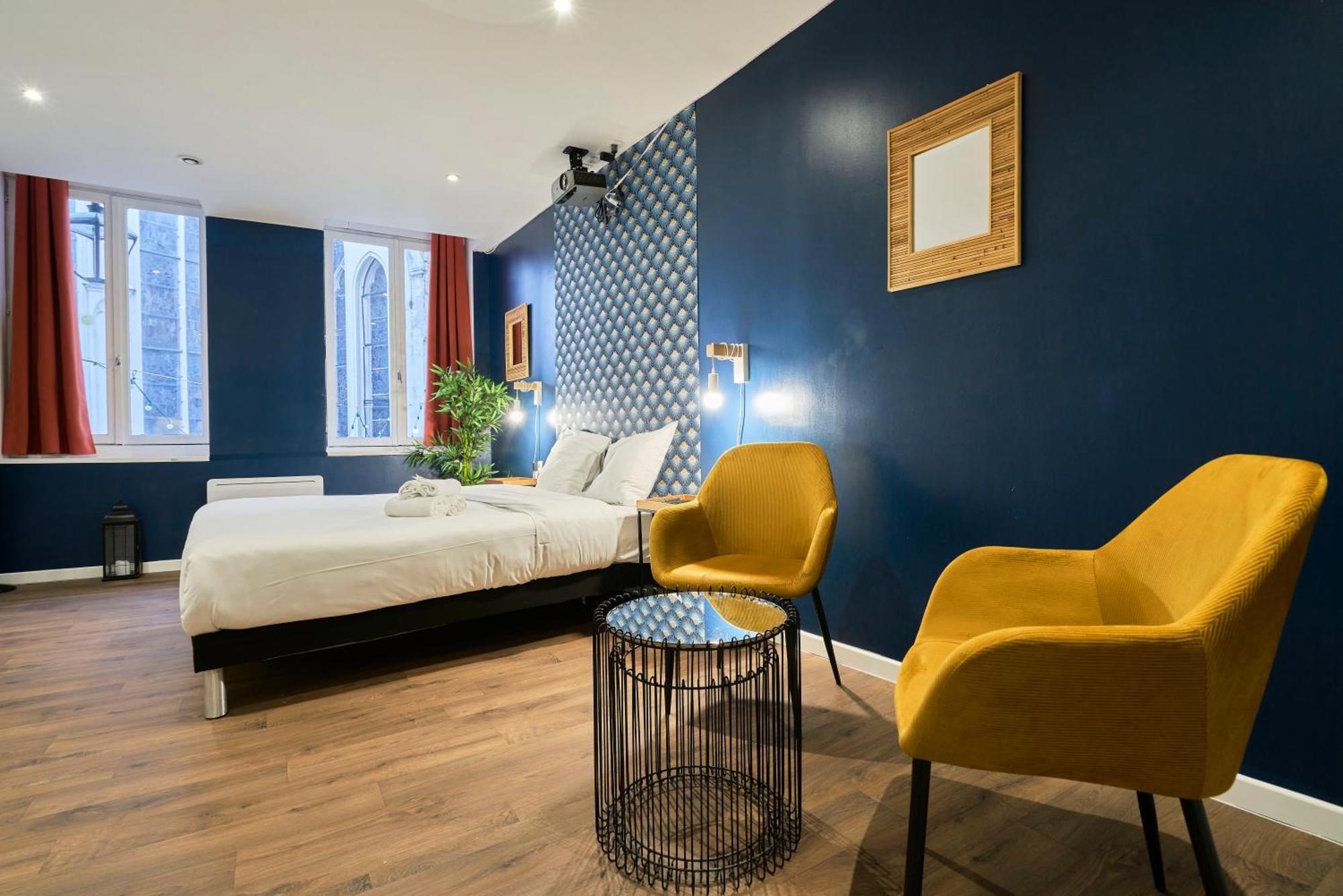 Ng Suitehome - Lille I Roubaix Centre I Grand Place - Balneo - Netflix - Wifi Kültér fotó