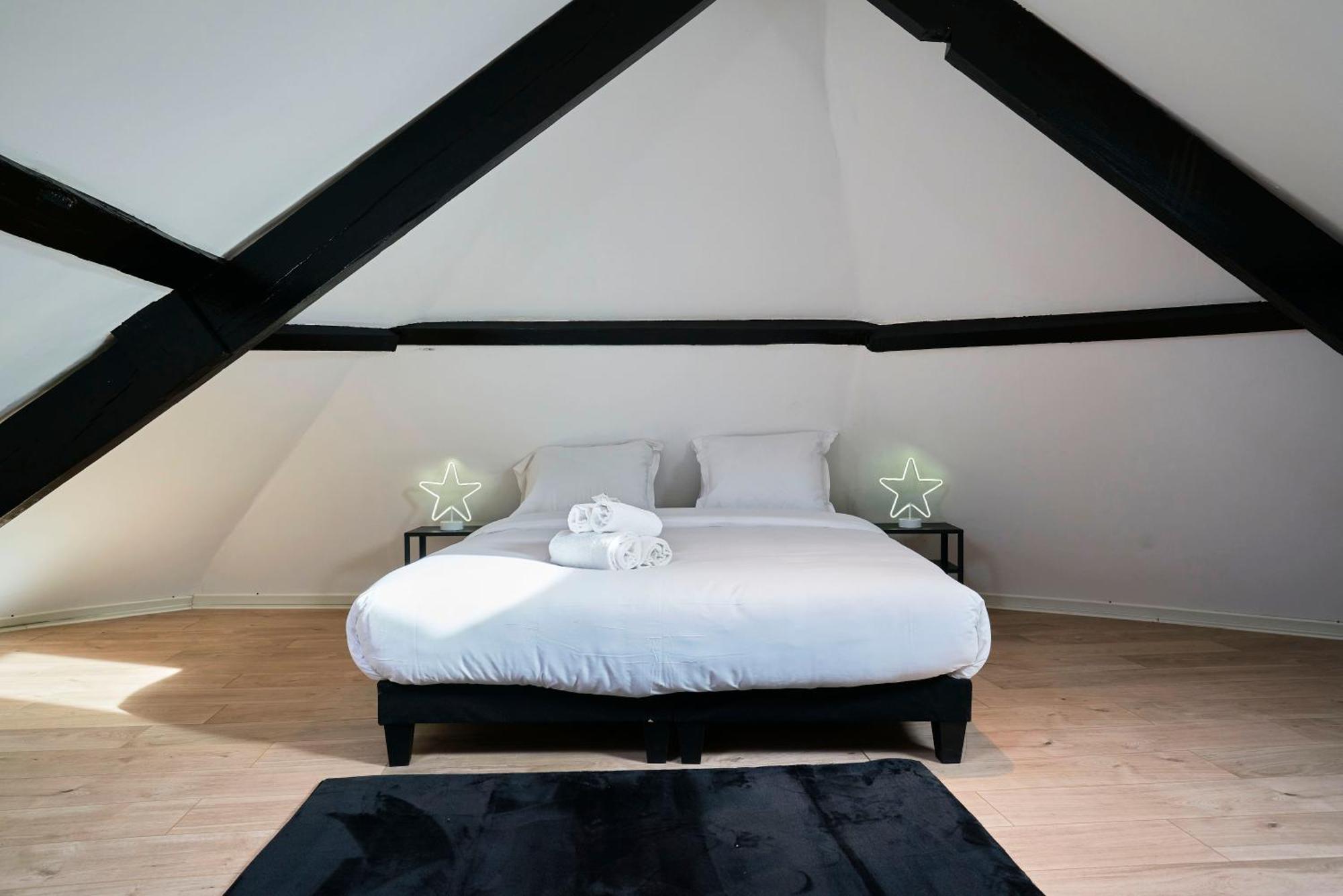 Ng Suitehome - Lille I Roubaix Centre I Grand Place - Balneo - Netflix - Wifi Kültér fotó
